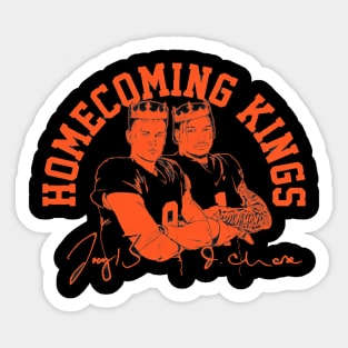 Joe Burrow & Ja'marr Chase Homecoming Kings Sticker